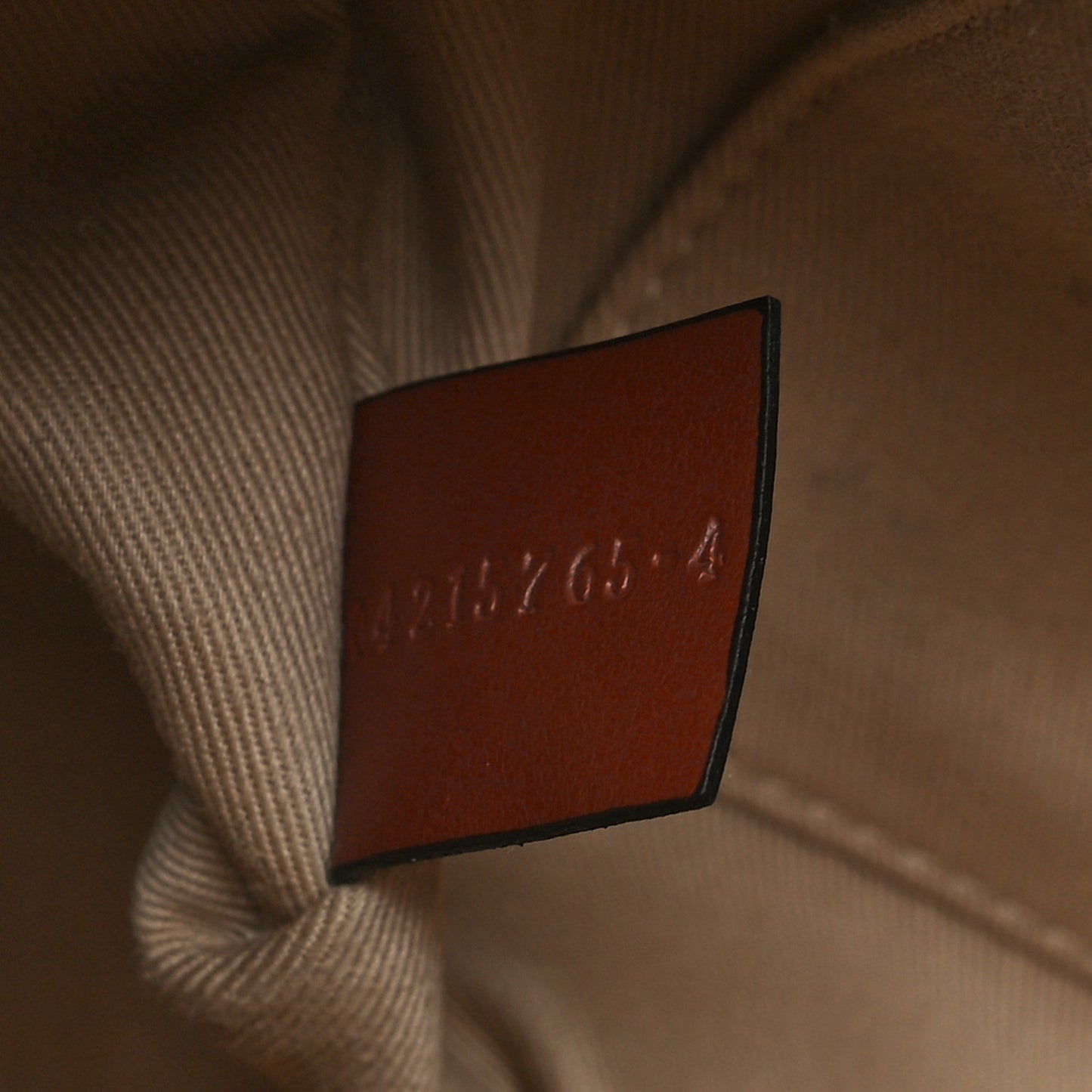 Cotton Calfskin Small Woody Ribbon Tote White Brown