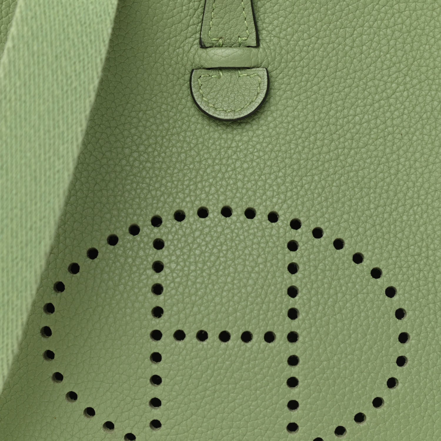 Hermes Taurillon Maurice Evelyne TPM Vert Criquet 8 of 11