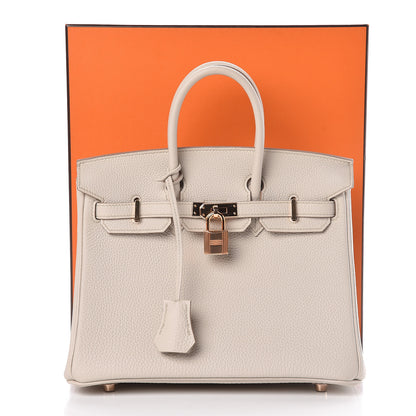 Hermes Togo Birkin 25 Beton 40 of 40