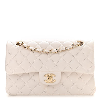 Chanel Caviar Quilted Small Double Flap Ivory 1 of 9