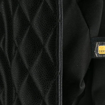 Chanel Caviar Quilted Grand Shopping Tote GST Black 7 of 10