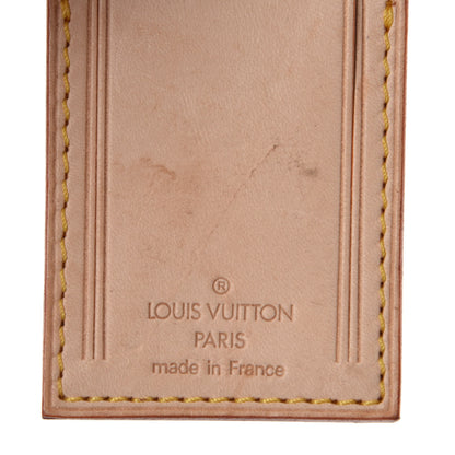 Louis Vuitton Vachetta Luggage Tag 3 of 3