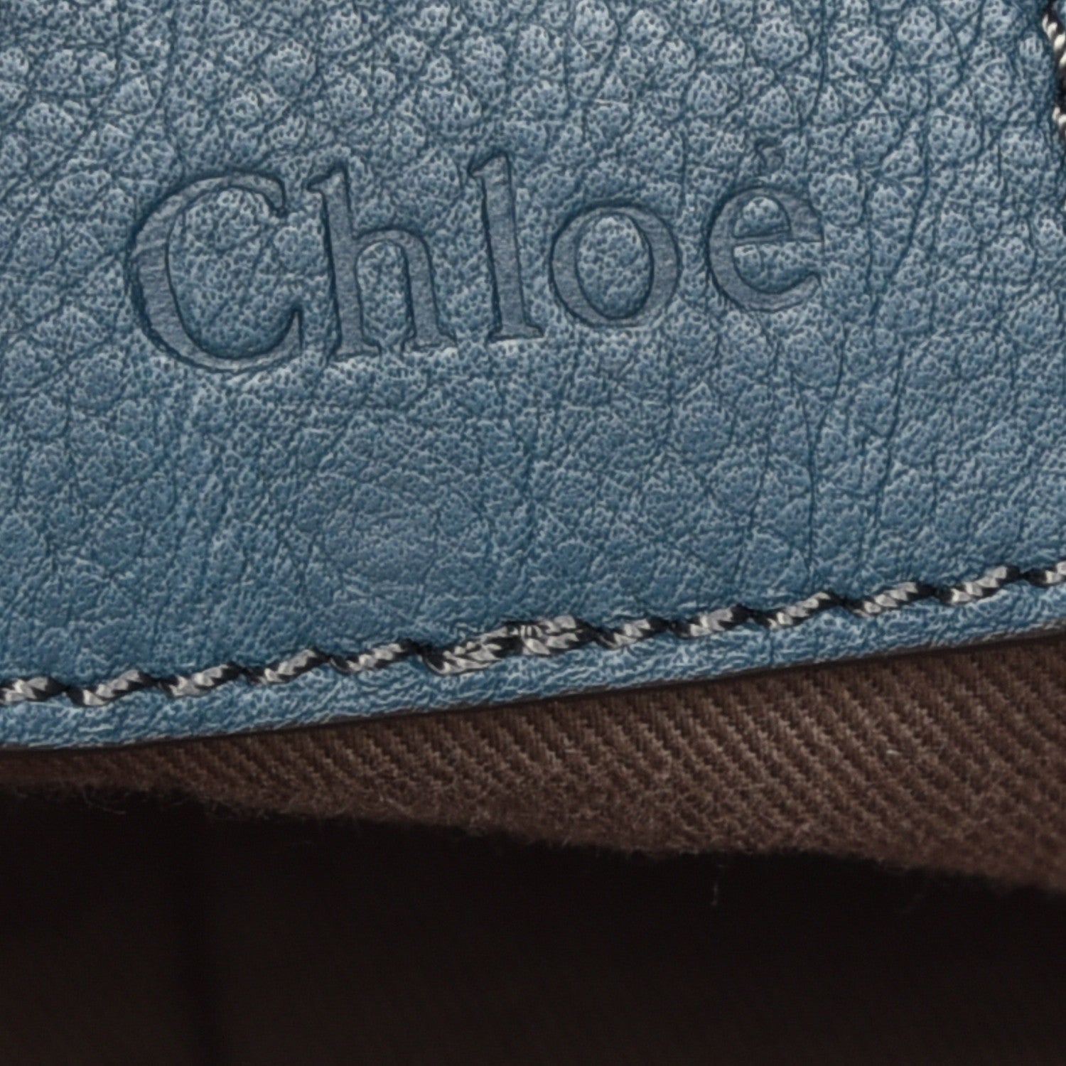 Chloe Calfskin Large Marcie Hobo Teal 6 of 9