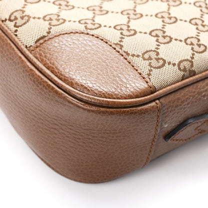 Gucci Monogram Mini Bree Messenger Bag Beige Tabacco 12 of 15