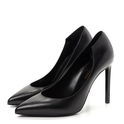 Saint Laurent Calfskin 105 Pumps 36.5 Black 3 of 11