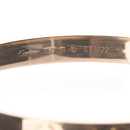 Cartier 18K Yellow Gold LOVE Bracelet 16 4 of 6