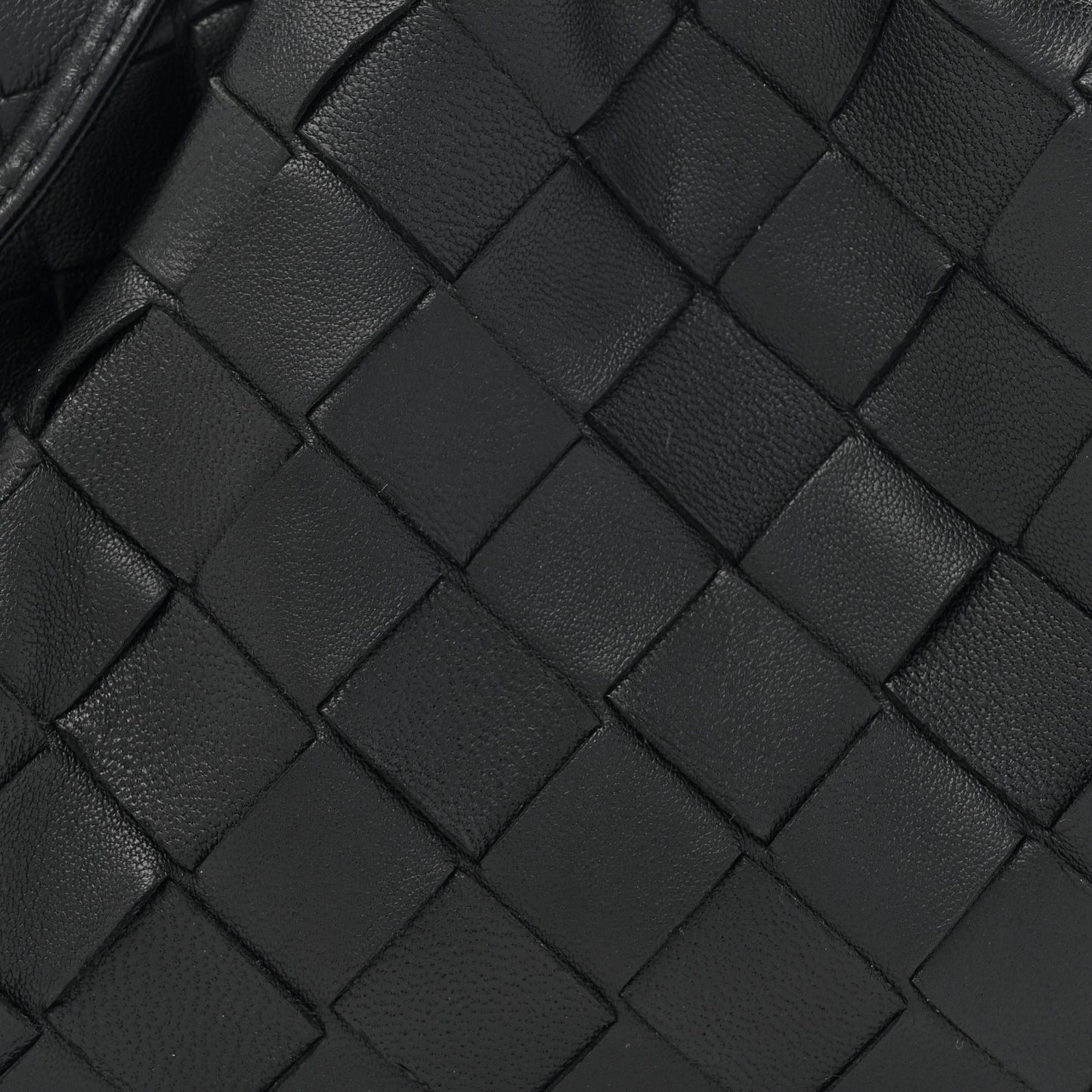 Nappa Intrecciato The Mini Pouch Black