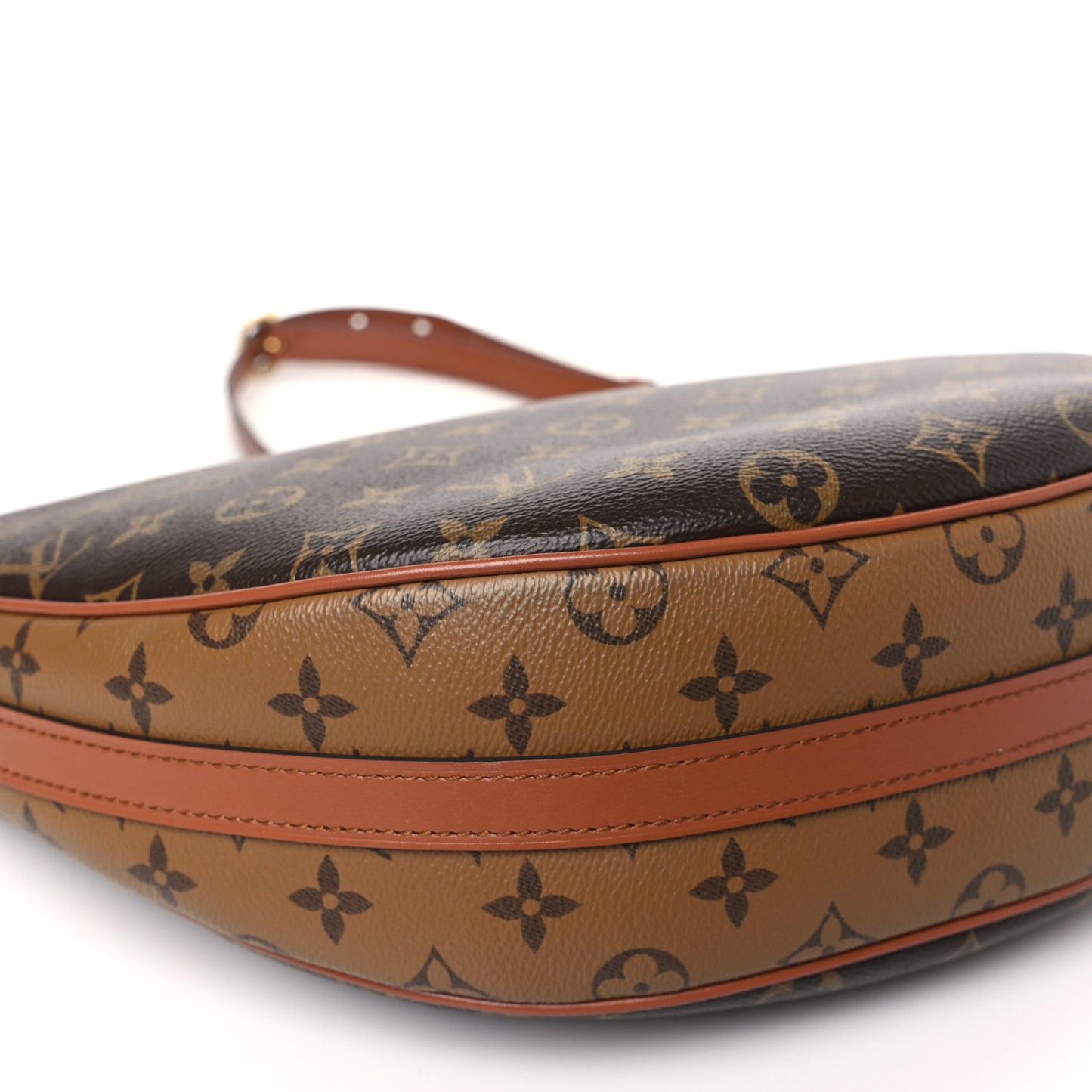 Reverse Monogram Loop Hobo