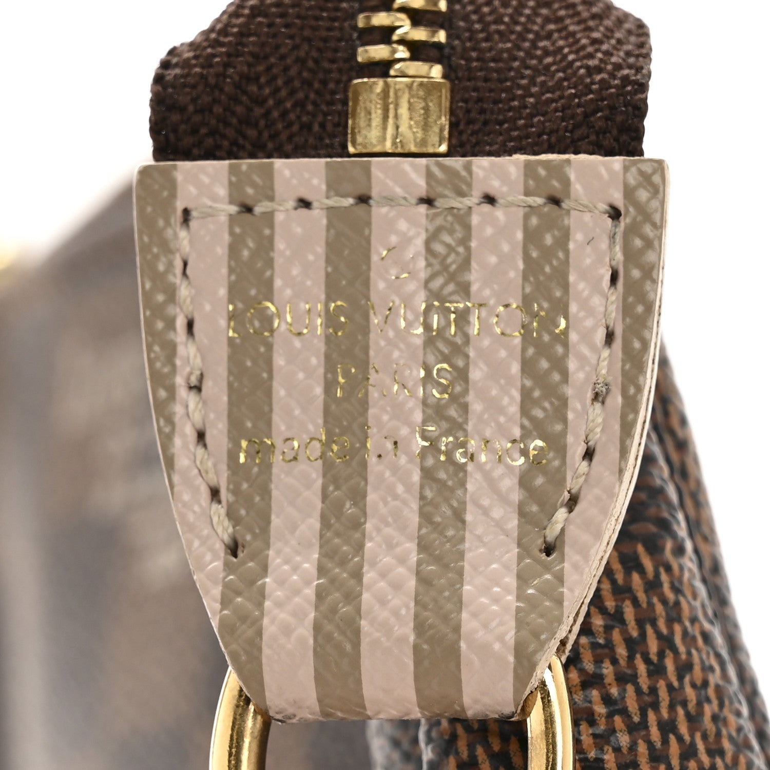 Louis Vuitton Damier Ebene Trunks and Locks Mini Pochette Accessories 6 of 9