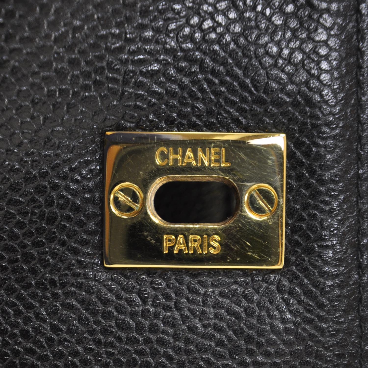 Chanel Caviar Shoulder Bag Black 9 of 9