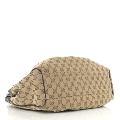 Gucci Monogram Medium Sukey Tote Dark Brown 4 of 11