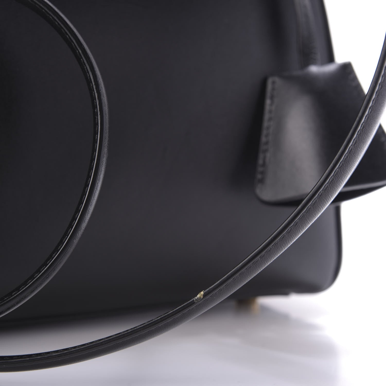 Celine Satinated Calfskin Small 16 Top Handle Bag Black 10 of 10