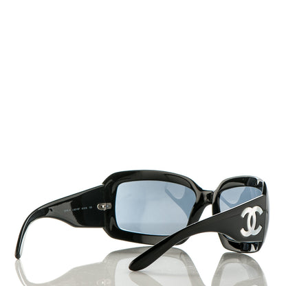 Chanel Mother of Pearl CC Sunglasses 5076-H Black 4 of 6