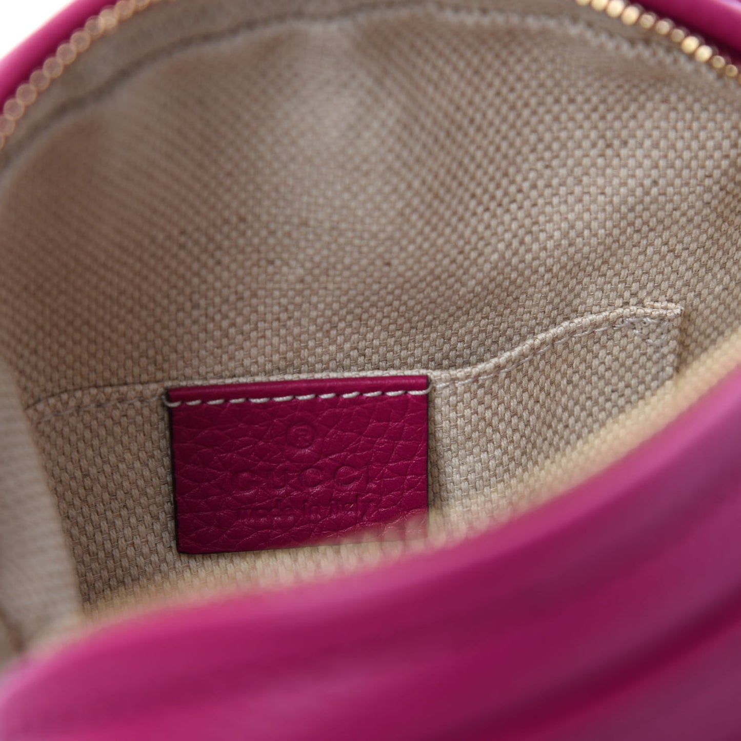 Cellarius Calfskin Mini Soho Chain Bag Bright Bouganville