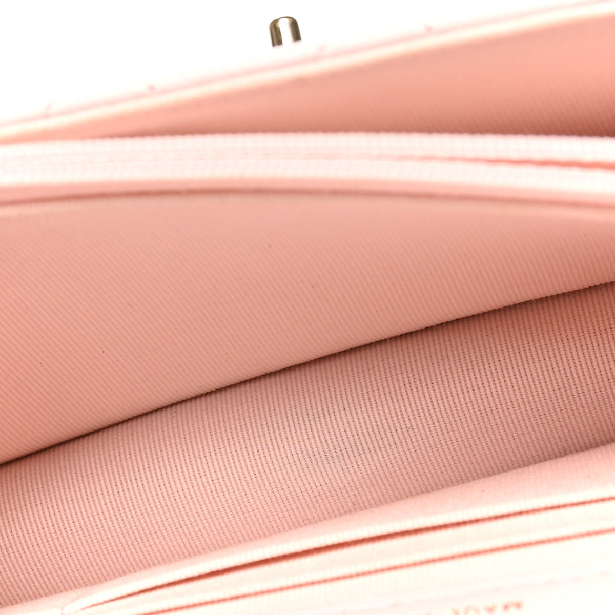 Lambskin Quilted Pearl Top Handle Clutch With Chain Light Pink