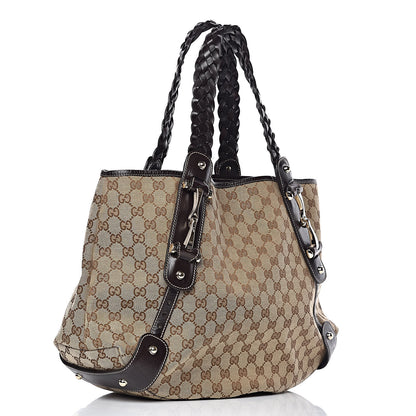 Gucci Monogram Medium Pelham Shoulder Bag Dark Brown 3 of 10