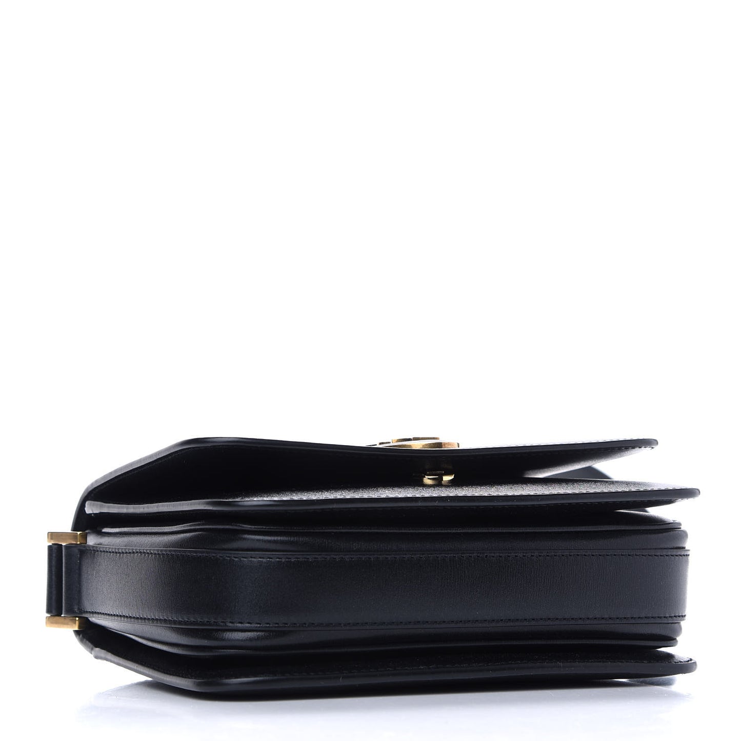 Calfskin Le 61 Shoulder Bag Black