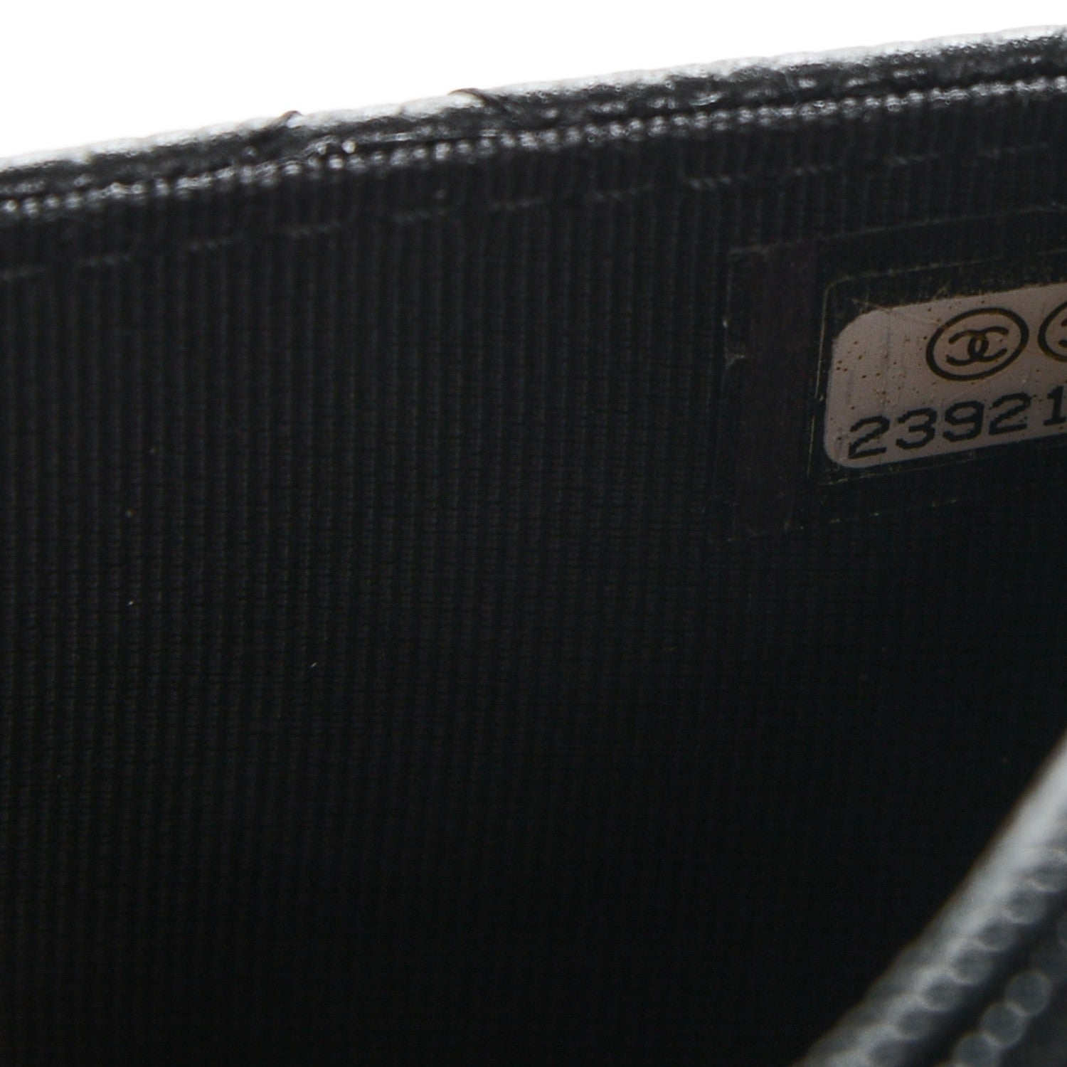 Chanel Caviar Quilted Wallet On Chain WOC Black 8 of 8