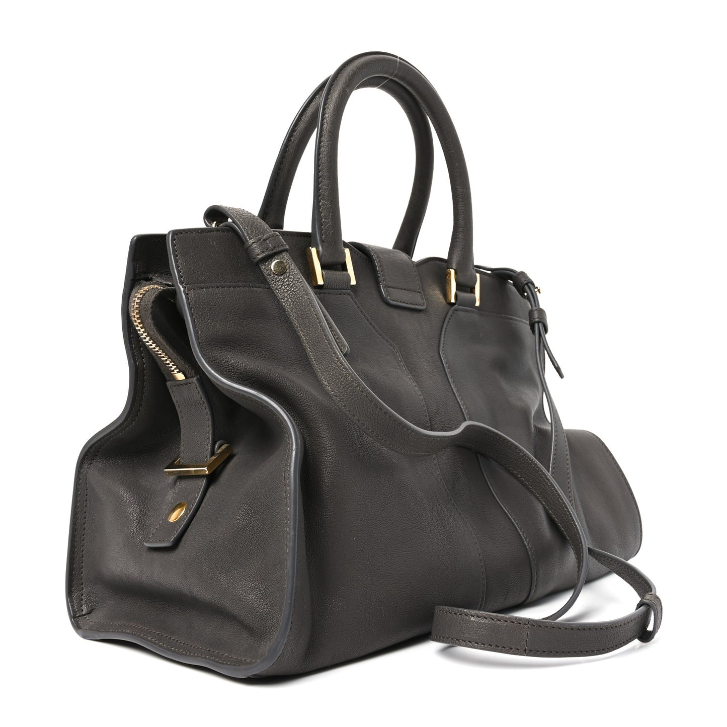 Sheepskin Medium Cabas ChYc Grey