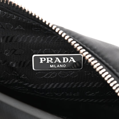 Prada Tessuto Nylon Saffiano Mini Re-Edition 2005 Bag Black 6 of 14