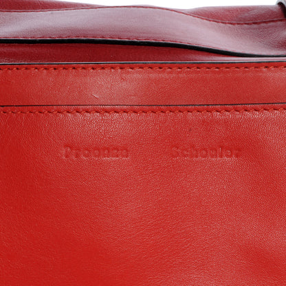 Proenza Schouler Calfskin PS Courier Bag Poppy Chianti 5 of 10