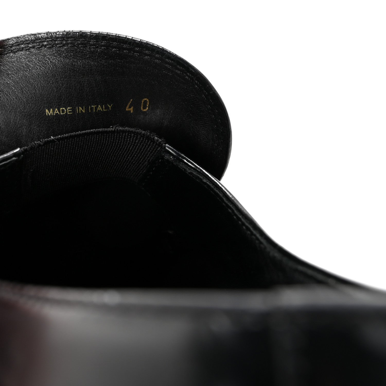 Prada Spazzolato Metal Triangle Logo 50mm Loafers 40 Black 9 of 9