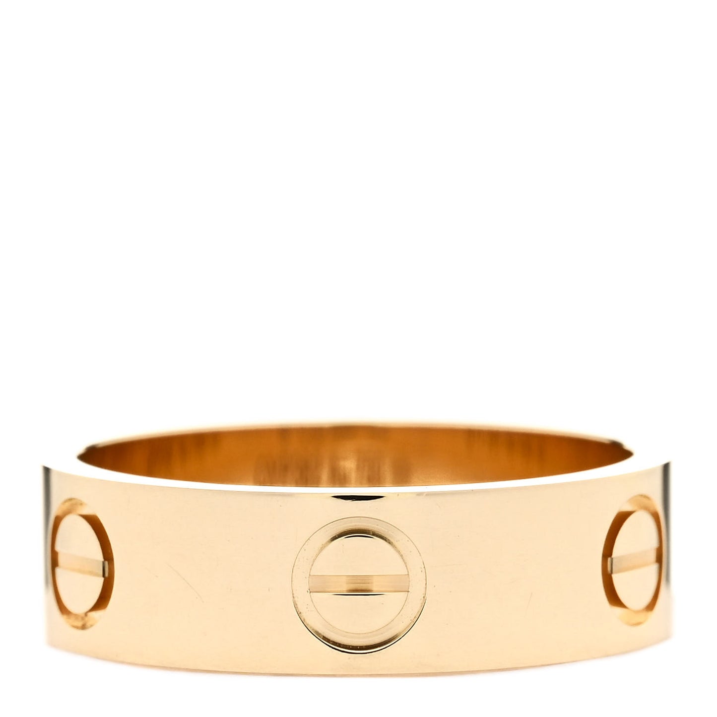 18K Yellow Gold 5.5mm LOVE Ring 53 6.25