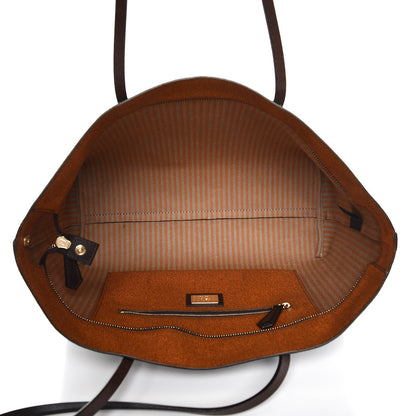 Fendi Zucca Spalmati Small Roll Tote Tobacco Orange 5 of 11