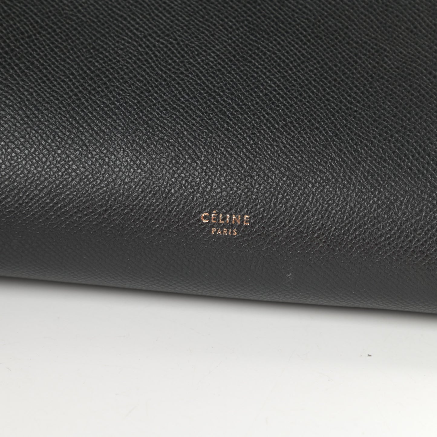 Grained Calfskin Small Belt Bag Black