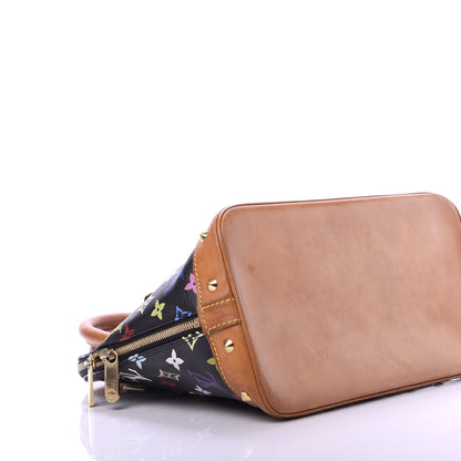 Louis Vuitton Monogram Multicolor Alma Black 6 of 13