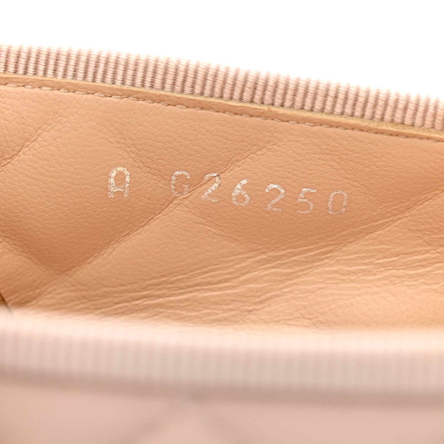 Chanel Lambskin Quilted CC Cap Toe Ballerina Flats 37 Light Pink 8 of 9