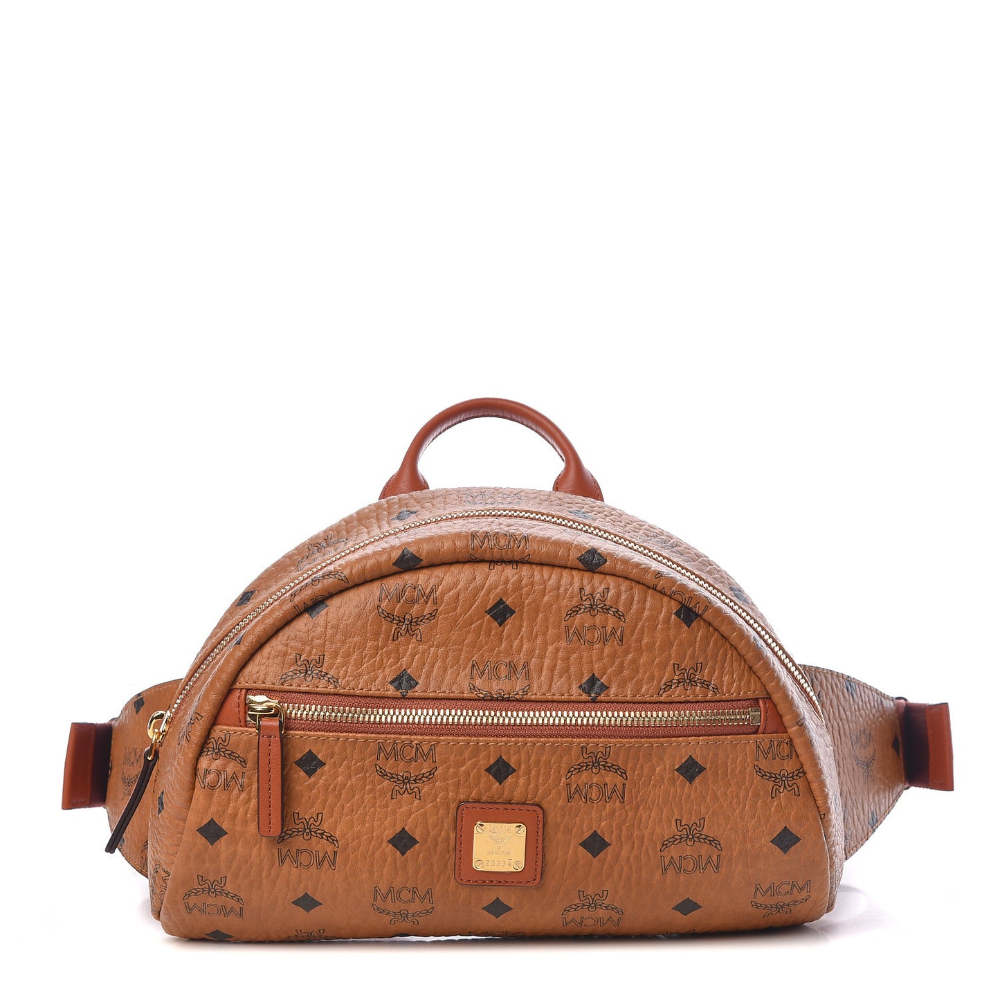 Visetos Heritage Belt Bag Cognac