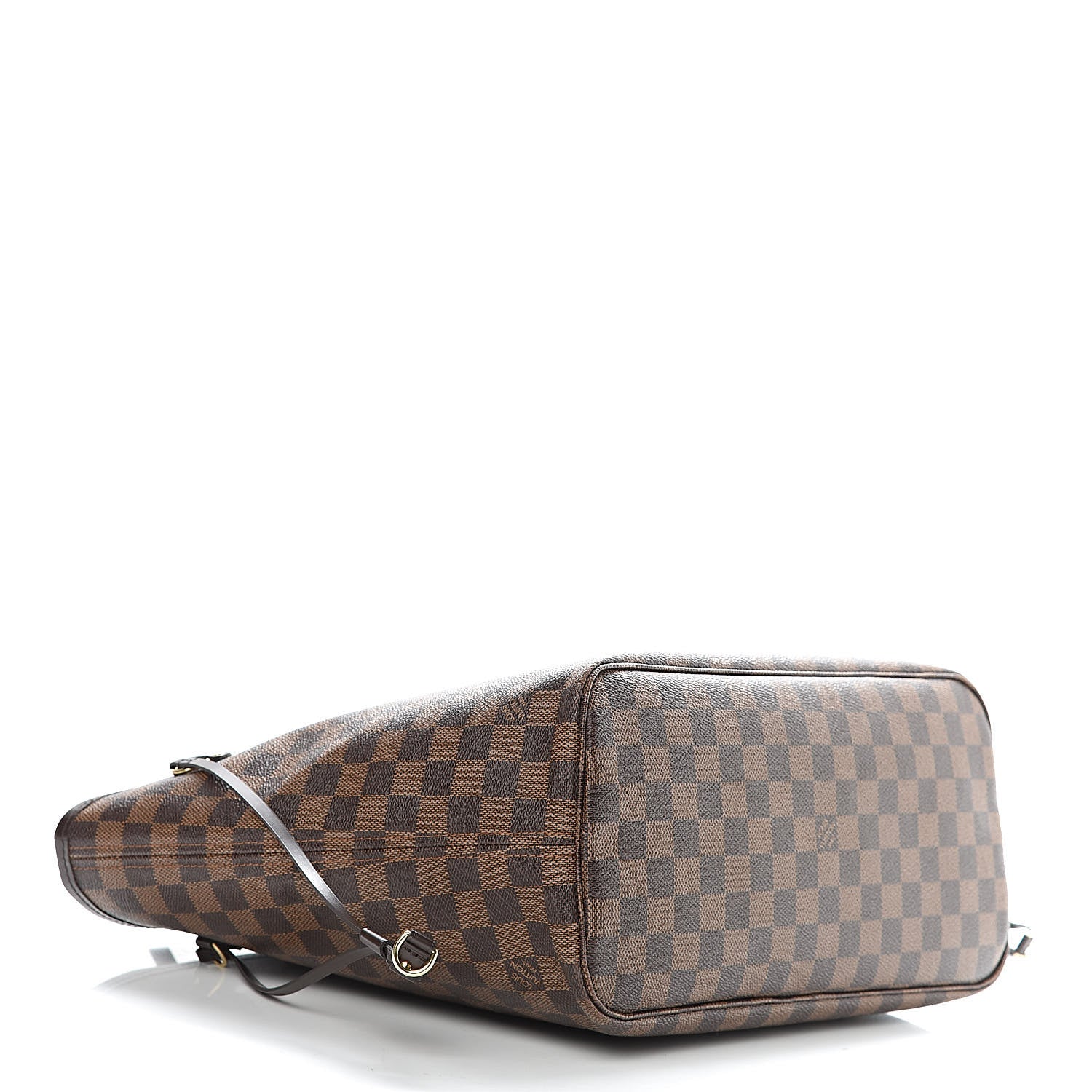 Louis Vuitton Damier Ebene Neo Neverfull MM Rose Ballerine 4 of 11