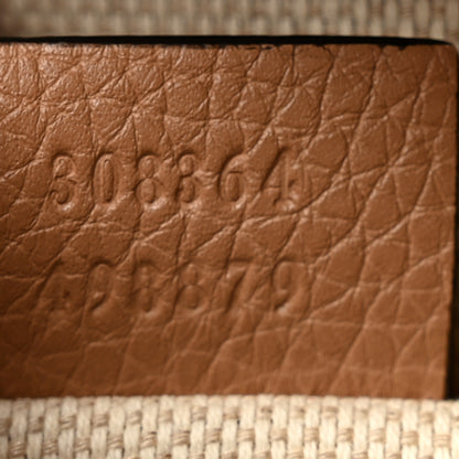Gucci Pebbled Calfskin Small Soho Disco Bag Camelia 7 of 11