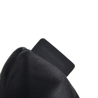 Christian Dior Coated Canvas Cannage Panarea Clutch Black 7 of 8