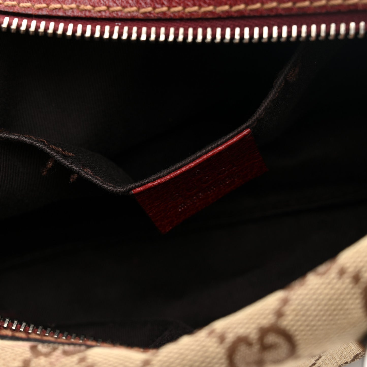 Monogram Mini Boston Handbag Red