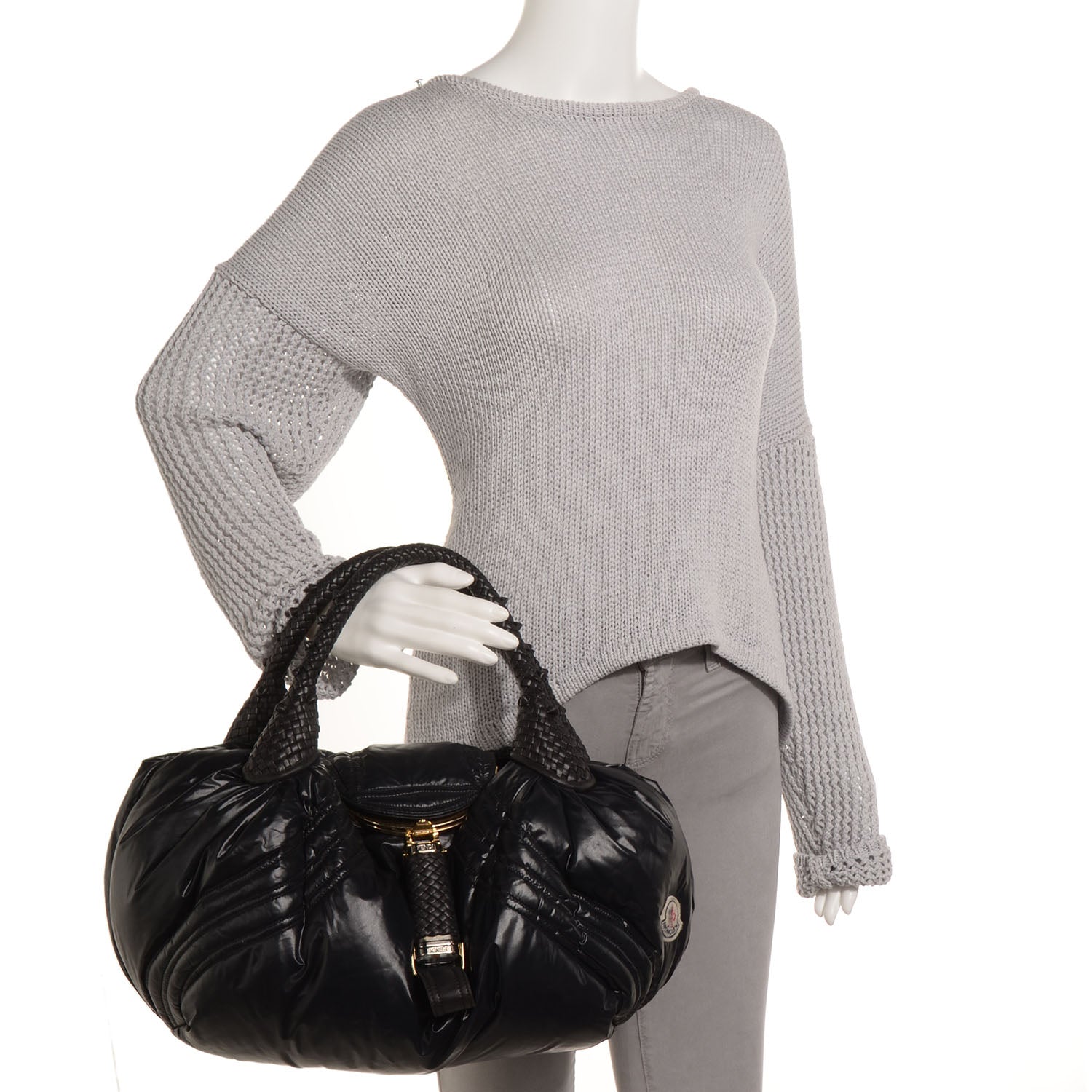 Fendi Nylon Moncler Spy Black 2 of 10