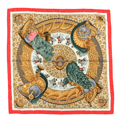 Hermes Silk Casques et Plumets Scarf 90 1 of 4