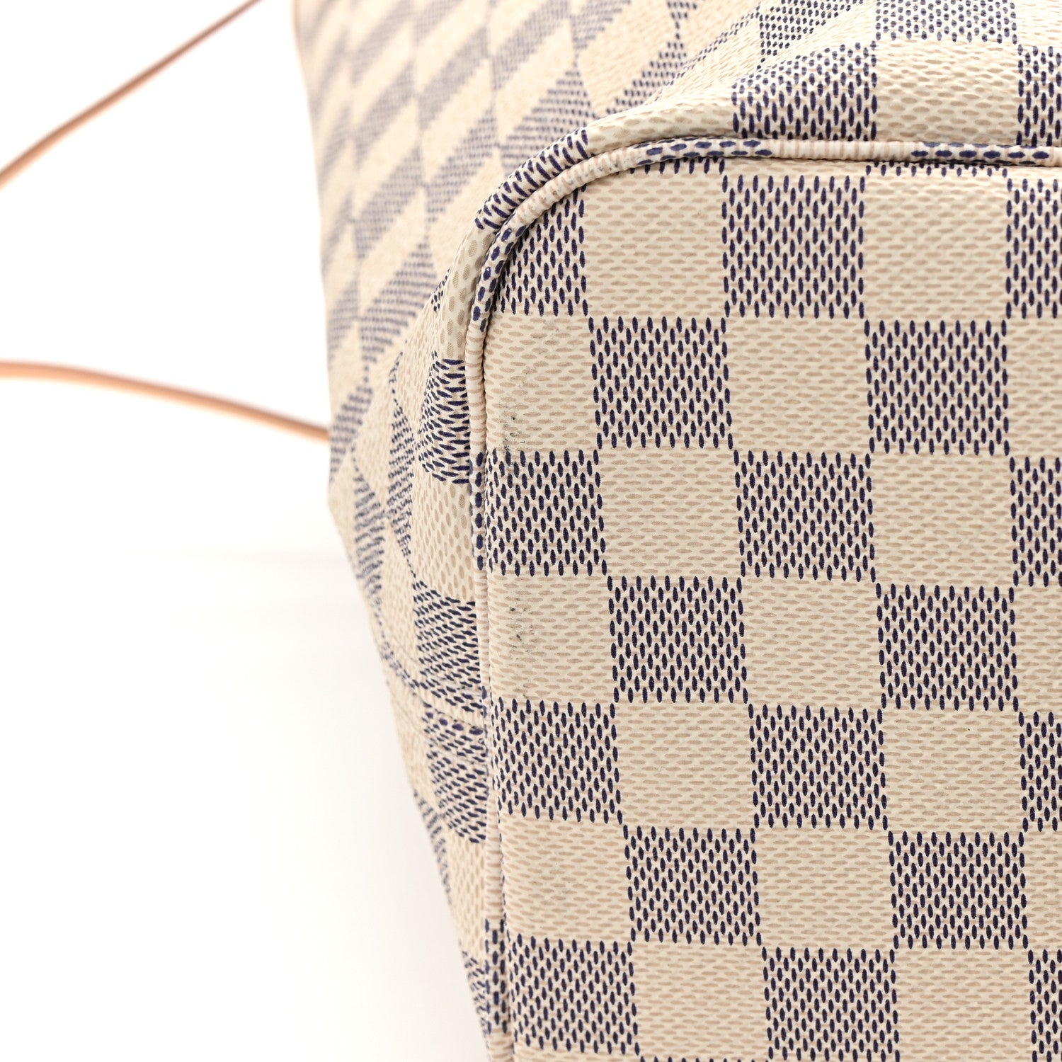 Louis Vuitton Damier Azur Neo Neverfull MM Rose Ballerine 11 of 12