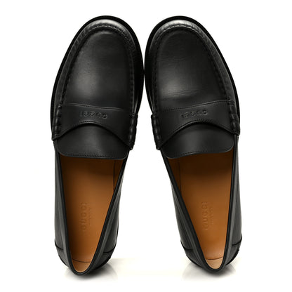 Gucci Calfskin Miro Soft Womens Mocassin Loafers 39 Black 2 of 10