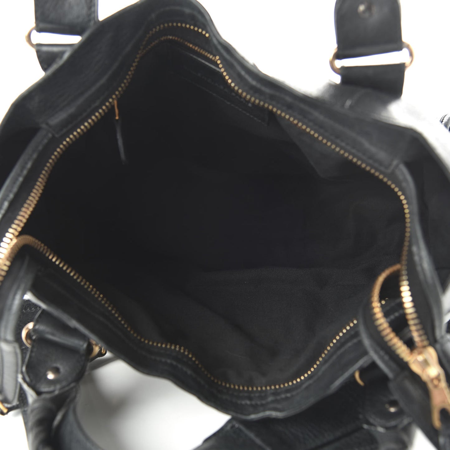 Agneau Giant 21 Rose Gold Hardware City Black