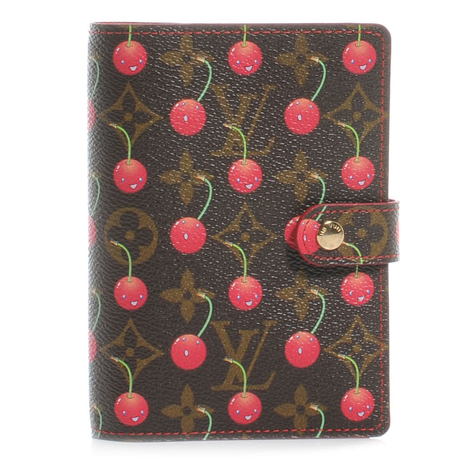 Monogram Cerises Small Ring Agenda Cover