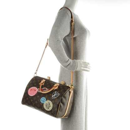 Louis Vuitton Monogram World Tour Speedy Bandouliere 30 2 of 7