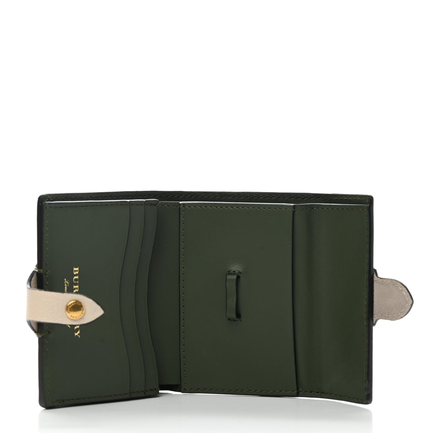 Goatskin Small Harlow Wallet Stone