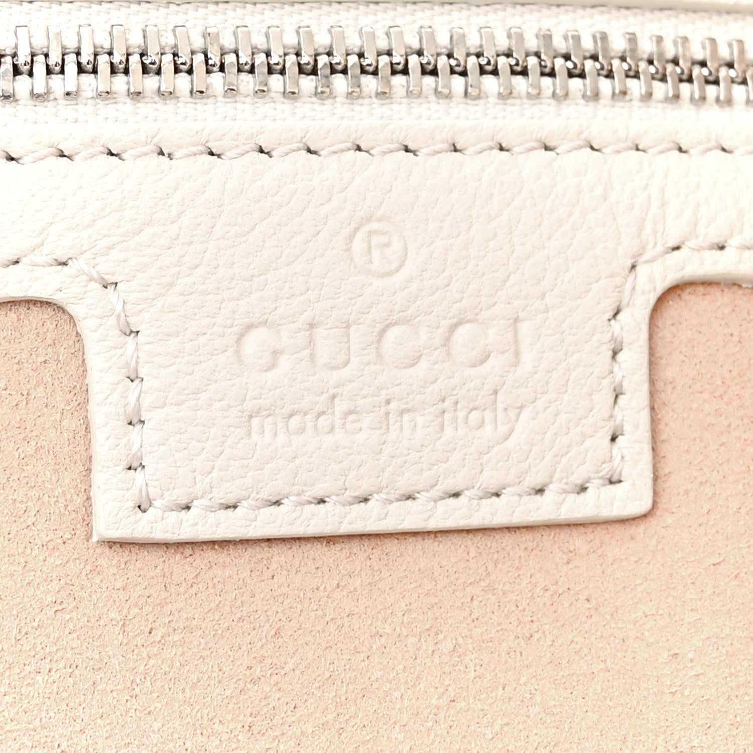 Gucci Goatskin Monochrome Large Aphrodite Shoulder Bag Mystic White 6 of 10