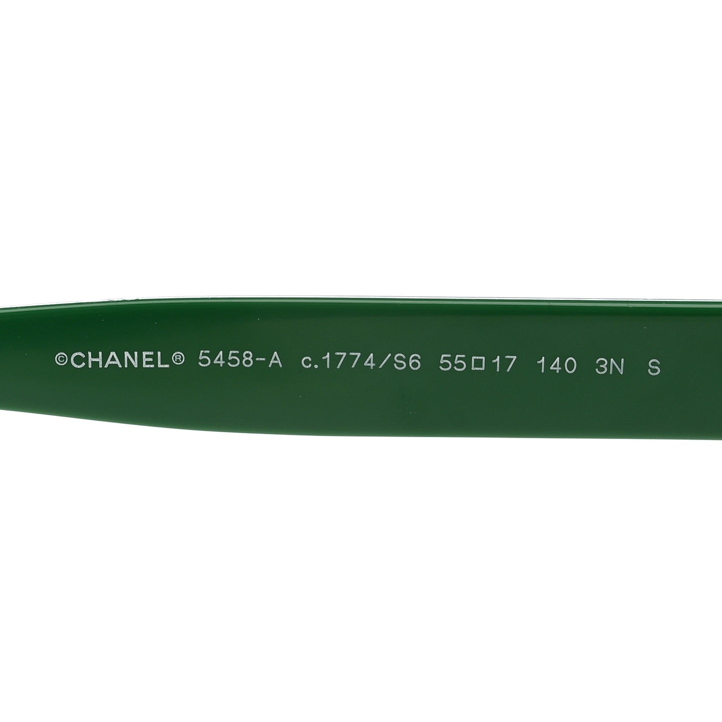 Acetate Pantos Logo Sunglasses 5458-A Green