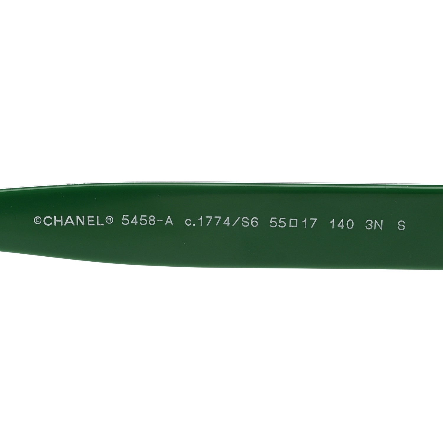 Chanel Acetate Pantos Logo Sunglasses 5458-A Green 5 of 7