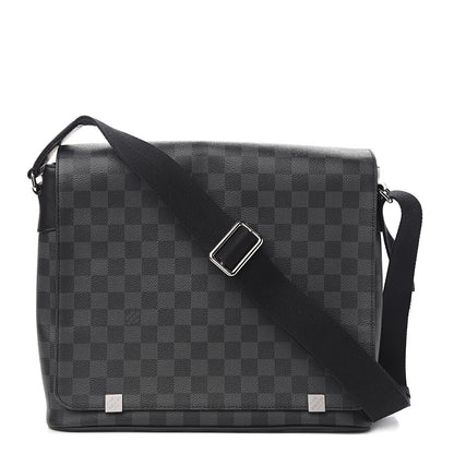 Louis Vuitton Damier Graphite District MM 1 of 9