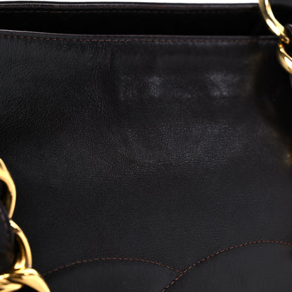 Chanel Lambskin CC Tote Brown 18 of 18