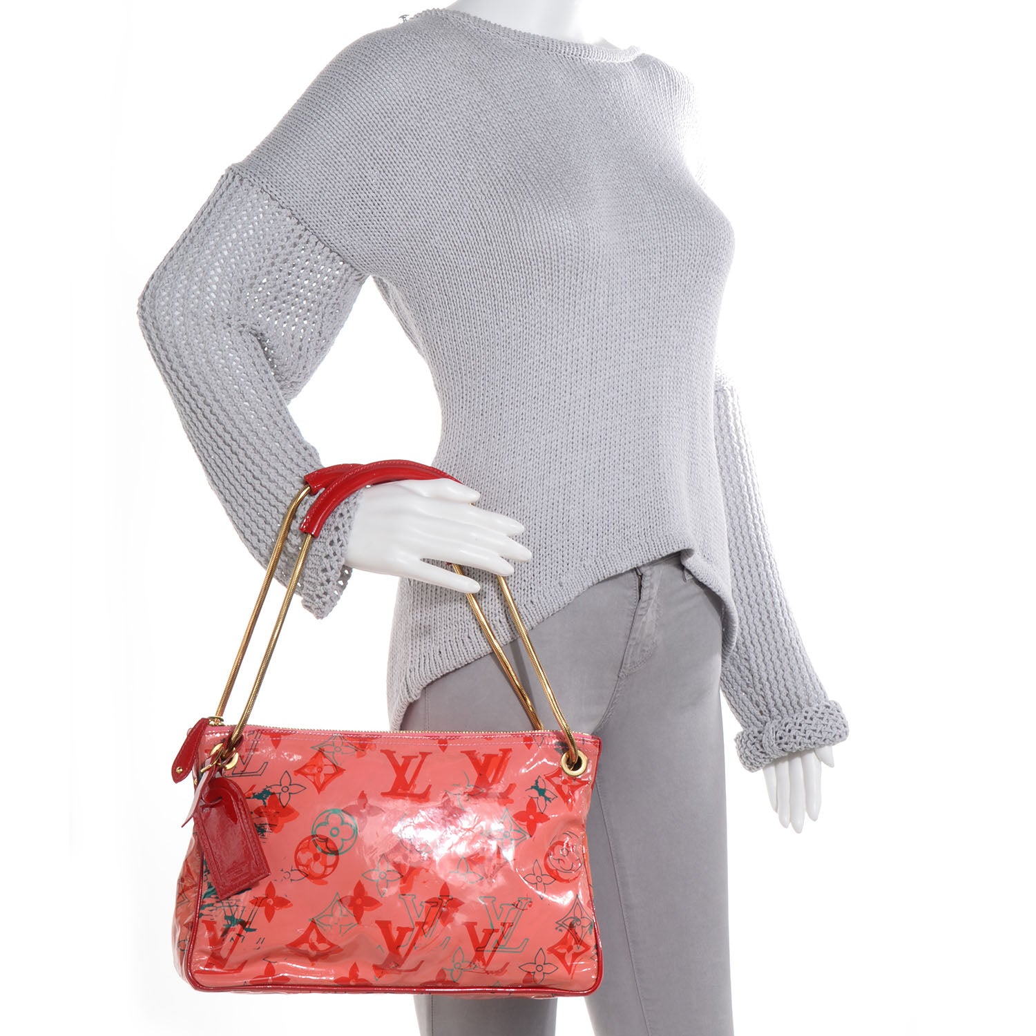 Louis Vuitton Richard Prince Bonbon Pochette Rose 2 of 8